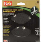 Do it Best 5 In. 50-Grit 8-Hole Pattern Black Zirconium Vented Sanding Disc with Hook & Loop Backing (4-Pack) Image 2