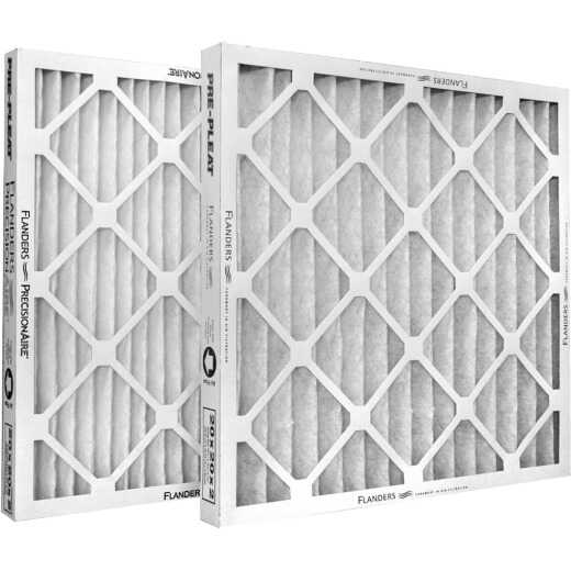 BestAir 16 x 25 x 2, Air Cleaning Furnace Filter, MERV 8, Removes Allergens & Contaminants, For 2" HVAC Pleated Filter